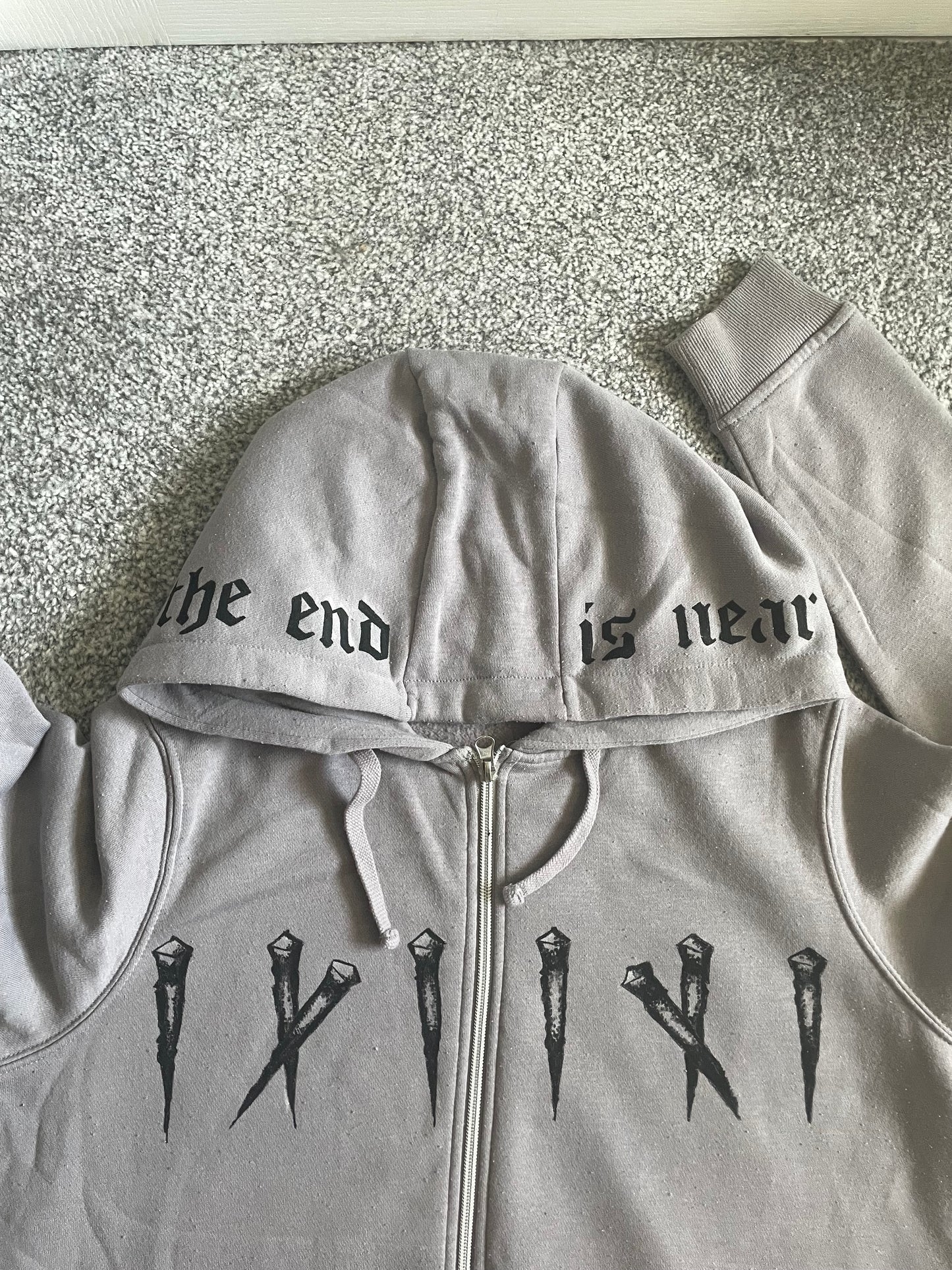 Coffin Nails Zip Jacket