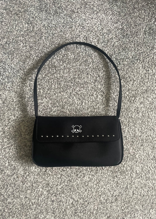 Y2K Skull Mini Diamante Bag