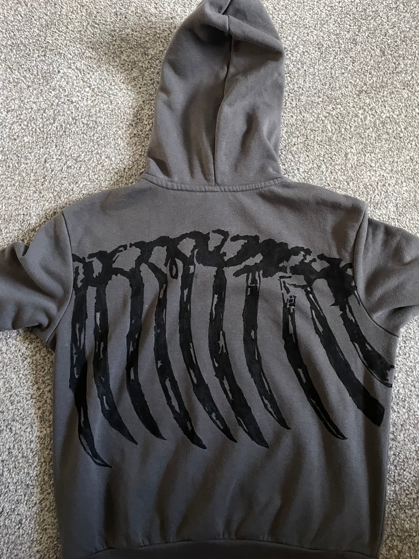 T Rex Remains Grunge Hoodie